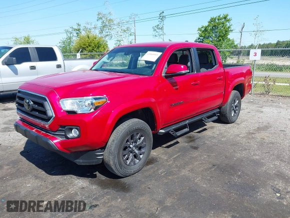 2022 Toyota Tacoma SR with VIN 3TMCZ5AN7NM470900, listed as a IAAI auction lot 42060911 with 38,869 mi miles and . Bid and sale history available at DreamBid. Image 17.