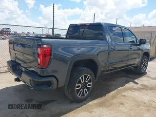 2021 GMC Sierra 1500 AT4 with VIN 1GTP9EED4MZ348768, listed as a IAAI auction lot 40190373 with 55,110 mi miles. Bid and sale history available at carsss.com. Image 4.