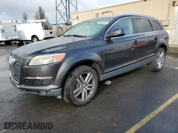 2007 Audi Q7 Premium with VIN WA1BV74L17D097939, listed as a Copart auction lot 45334465 with 145,898 mi miles and Clean Title. Bid and sale history available at carsss.com. Image 1.