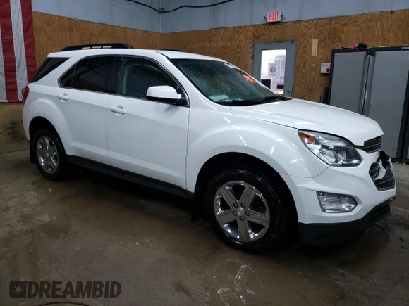 2016 Chevrolet Equinox LT z VIN 2GNALCEK0G6279742, wystawiony jako Copart lot #57786595 z przebiegiem 108 404 mil mil oraz Czysty tytuł • Clean title. Historia ofert i sprzedaży dostępna na DreamBid. Obrazek 4.