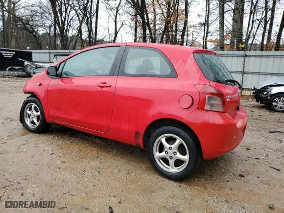 2007 Toyota Yaris with VIN JTDJT923075080713, listed as a Copart auction lot 42367145 with 271,385 mi miles and Salvage Title. Bid and sale history available at carsss.com. Image 2.