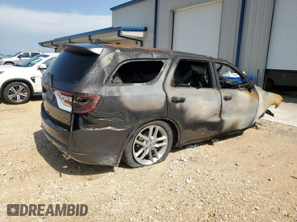 2021 Dodge Durango GT Plus with VIN 1C4RDHDG8MC627034, listed as a Copart auction lot 55699745 with Not provided miles and Clean title. Bid and sale history available at DreamBid. Image 3.