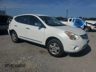 2012 Nissan Rogue S with VIN JN8AS5MV6CW402127, listed as a Copart auction lot 53429195 with 146,855 mi miles and Salvage Title. Bid and sale history available at DreamBid. Image 4.