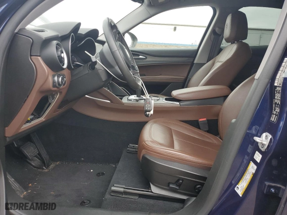 2020 Alfa Romeo Stelvio Ti with VIN ZASPAKBN2L7C94939, listed as a Copart auction lot 46973555 with 41,178 mi miles and Salvage Title. Bid and sale history available at carsss.com. Image 7.