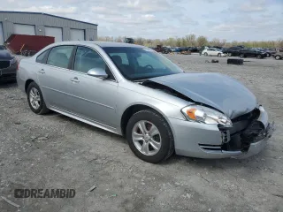 2012 Chevrolet Impala LS Retail with VIN 2G1WA5E37C1141737, listed as a Copart auction lot 51090875 with 105,277 mi miles and Salvage Title. Bid and sale history available at DreamBid. Image 4.