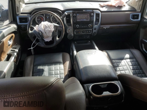 2017 Nissan Titan SL z VIN 1N6AA1E53HN508809, wystawiony jako Copart lot #47577705 z przebiegiem 50 888 mil mil oraz Szkoda całkowita • Salvage title. Historia ofert i sprzedaży dostępna na DreamBid. Obrazek 8.