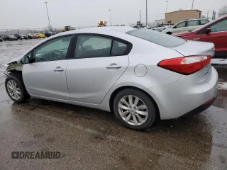 2015 Kia Forte LX with VIN KNAFX4A68F5385350, listed as a Copart auction lot 52121784 with 81,841 mi miles and Salvage Title. Bid and sale history available at carsss.com. Image 2.
