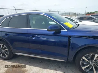 2021 Audi Q5 Premium with VIN WA1AAAFY7M2004975, listed as a IAAI auction lot 42190283 with 56,810 mi miles and . Bid and sale history available at DreamBid. Image 13.