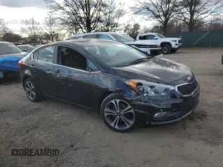 2014 Kia Forte EX with VIN KNAFX4A84E5207256, listed as a Copart auction lot 46250775 with 158,177 mi miles and Salvage Title. Bid and sale history available at carsss.com. Image 4.