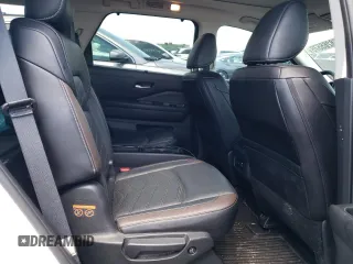 2024 Nissan Pathfinder Platinum with VIN 5N1DR3DK3RC228313, listed as a Copart auction lot 58265575 with 27,387 mi miles and Salvage title. Bid and sale history available at DreamBid. Image 10.