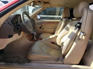 2000 Mercedes-Benz SL-Class with VIN WDBFA68F2YF188482, listed as a Copart auction lot 79483254 with 65,782 mi miles and Salvage Title. Bid and sale history available at carsss.com. Image 7.