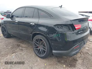 2018 Mercedes-Benz GLE 63 S AMG with VIN 4JGED7FB8JA102438, listed as a IAAI auction lot 41759970 with 103,226 mi miles and . Bid and sale history available at DreamBid. Image 3.