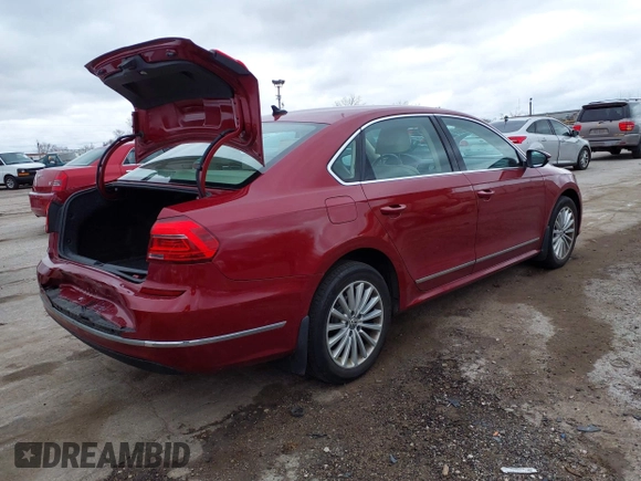 2016 Volkswagen Passat SE с VIN 1VWBT7A3XGC055174, выставлен на аукционе IAAI как лот 42021961 с пробегом 88 165 миль миль и . История ставок и продаж доступна на DreamBid. Изображение 4.