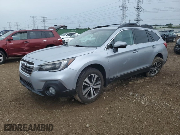 2018 Subaru Outback Limited z VIN 4S4BSENC5J3364560, wystawiony jako Copart lot #61365715 z przebiegiem 59 761 mil mil oraz Szkoda całkowita • Salvage title. Historia ofert i sprzedaży dostępna na DreamBid. Obrazek 1.