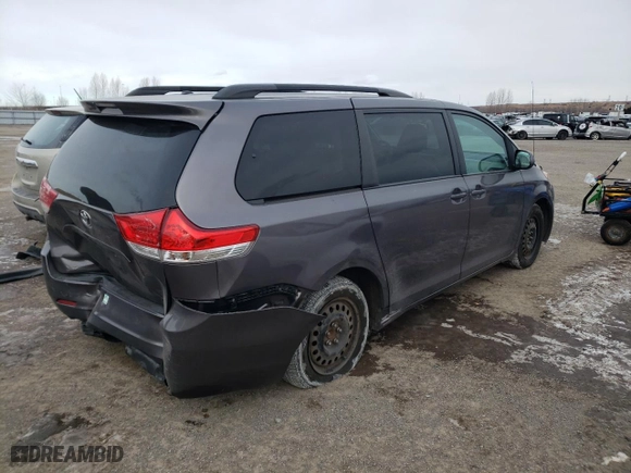2013 Toyota Sienna XLE AAS with VIN 5TDYK3DC5DS356613, listed as a Copart auction lot 88118875 with 126,128 mi miles and Salvage Title. Bid and sale history available at carsss.com. Image 3.