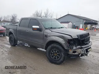 2013 Ford F-150 XL with VIN 1FTFW1EF4DKE38347, listed as a IAAI auction lot 42004717 with 111,227 mi miles. Bid and sale history available at carsss.com. Image 1.