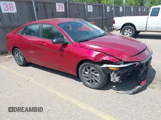 2024 Hyundai Elantra SEL with VIN KMHLM4DG3RU653519, listed as a IAAI auction lot 42761312 with 42,358 mi miles and . Bid and sale history available at DreamBid. Image 1.