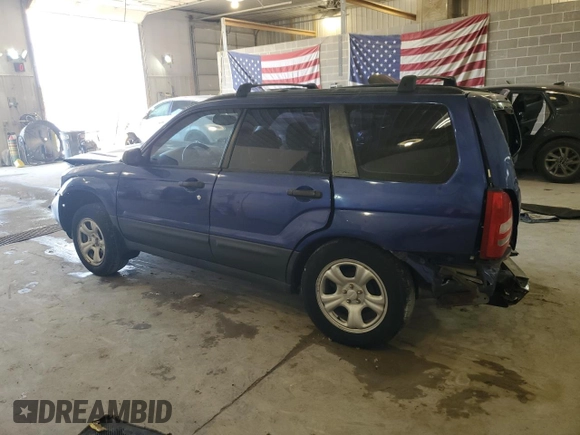 2003 Subaru Forester X with VIN JF1SG63653H713723, listed as a Copart auction lot 89405185 with 286,472 mi miles and Salvage Title. Bid and sale history available at carsss.com. Image 2.