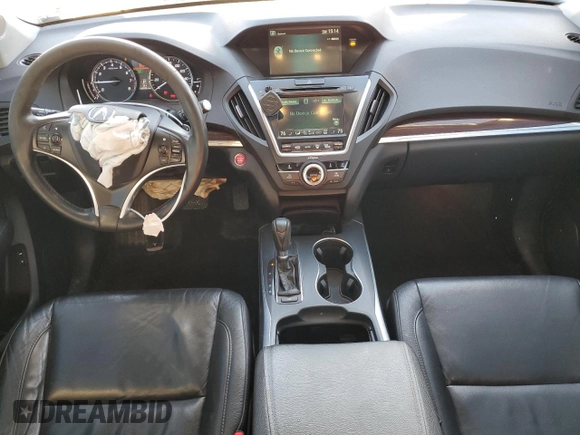 2015 Acura MDX with VIN 5FRYD4H24FB013864, listed as a Copart auction lot 87624775 with 162,893 mi miles and Salvage title. Bid and sale history available at DreamBid. Image 8.