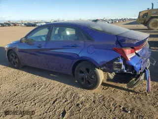 2021 Hyundai Elantra SEL with VIN KMHLM4AG1MU158099, listed as a Copart auction lot 49652455 with 14,285 mi miles and Salvage Title. Bid and sale history available at carsss.com. Image 2.