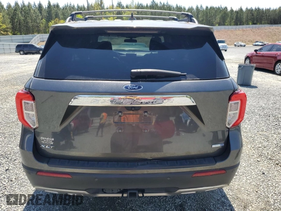 2020 Ford Explorer XLT with VIN 1FMSK8DH7LGA61080, listed as a Copart auction lot 52371865 with 74,027 mi miles and Salvage Title. Bid and sale history available at DreamBid. Image 6.