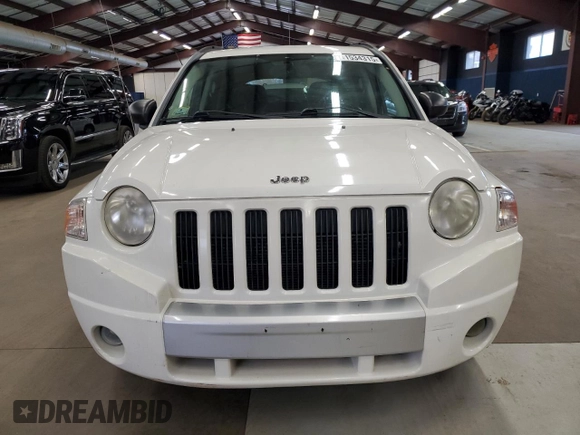 2007 Jeep Compass Limited with VIN 1J8FF57W97D103588, listed as a Copart auction lot 41534315 with 132,296 mi miles and Salvage Title. Bid and sale history available at carsss.com. Image 5.