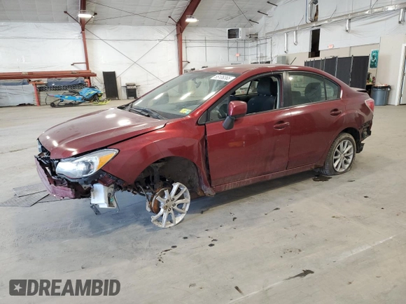 2012 Subaru Impreza Premium с VIN JF1GJAC67CH025958, выставлен на аукционе Copart как лот 55106365 с пробегом Не указан миль и На запчасти • Non repairable. История ставок и продаж доступна на DreamBid. Изображение 1.