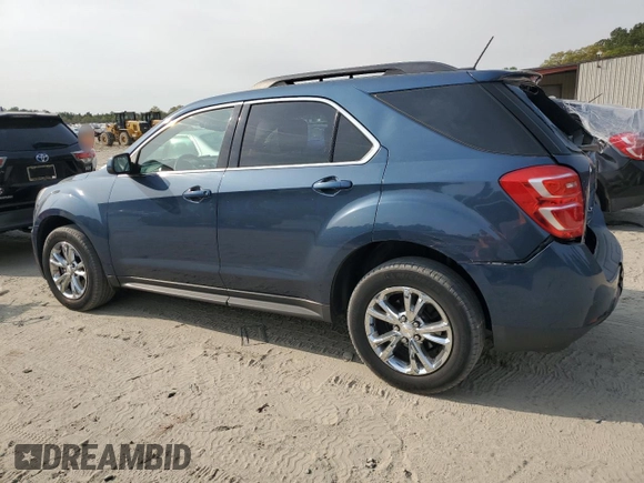 2016 Chevrolet Equinox LT with VIN 2GNFLFEKXG6269355, listed as a Copart auction lot 53892635 with 80,382 mi miles and Salvage Title. Bid and sale history available at DreamBid. Image 2.