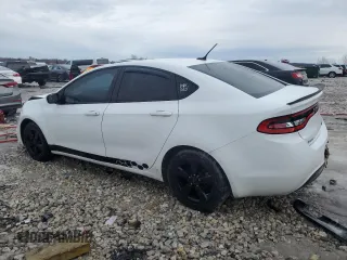 2015 Dodge Dart SXT with VIN 1C3CDFBB6FD159226, listed as a Copart auction lot 46975485 with 121,435 mi miles and Clean Title. Bid and sale history available at carsss.com. Image 2.