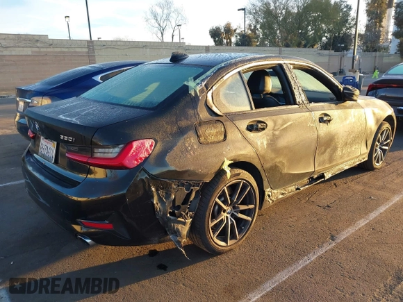 2019 BMW 3 Series 330i с VIN WBA5R1C52KAJ98373, выставлен на аукционе IAAI как лот 41555608 с пробегом 61 676 миль миль и . История ставок и продаж доступна на DreamBid. Изображение 4.