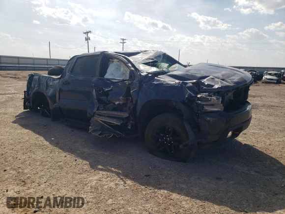 2022 Chevrolet Silverado 1500 LT Trail Boss with VIN 1GCPYFED6NZ124279, listed as a Copart auction lot 50719545 with Not Provided miles and Salvage Title. Bid and sale history available at DreamBid. Image 4.