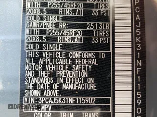 2022 Infiniti QX55 Essential z VIN 3PCAJ5K31NF115902, wystawiony jako Copart lot #84177444 z przebiegiem 11 154 mil mil oraz Szkoda całkowita • Salvage title. Historia ofert i sprzedaży dostępna na DreamBid. Obrazek 13.