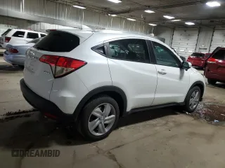 2019 Honda HR-V EX-L with VIN 3CZRU6H77KM730160, listed as a Copart auction lot 47661255 with 22,413 mi miles and Salvage Title. Bid and sale history available at carsss.com. Image 3.