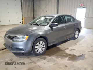 2011 Volkswagen Jetta S with VIN 3VW2K7AJ9BM333491, listed as a Copart auction lot 61546635 with 106,168 mi miles and Clean title. Bid and sale history available at DreamBid. Image 1.