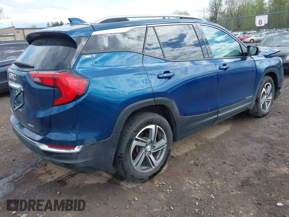 2020 GMC Terrain SLT with VIN 3GKALVEV0LL231358, listed as a IAAI auction lot 42179752 with 42,540 mi miles and . Bid and sale history available at DreamBid. Image 4.