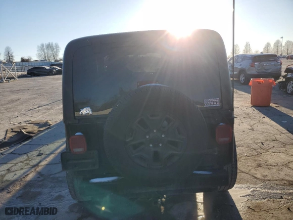 2004 Jeep Wrangler X with VIN 1J4FA39S04P745965, listed as a Copart auction lot 45298435 with 161,899 mi miles and Salvage Title. Bid and sale history available at carsss.com. Image 6.