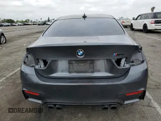 2017 BMW M4 with VIN WBS3R9C59HK709453, listed as a Copart auction lot 55698025 with 108,200 mi miles and Salvage title. Bid and sale history available at DreamBid. Image 6.