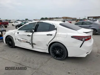 2022 Toyota Camry SE with VIN 4T1G11AK8NU033910, listed as a Copart auction lot 53079455 with 28,298 mi miles and Salvage Title. Bid and sale history available at carsss.com. Image 2.