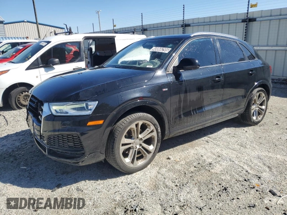 2018 Audi Q3 Premium with VIN WA1BCCFS6JR021176, listed as a Copart auction lot 48866295 with 93,245 mi miles and Clean Title. Bid and sale history available at carsss.com. Image 1.