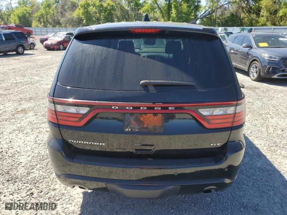 2020 Dodge Durango GT Plus with VIN 1C4RDHDG7LC296526, listed as a Copart auction lot 49438685 with 93,831 mi miles and Non Repairable. Bid and sale history available at carsss.com. Image 6.