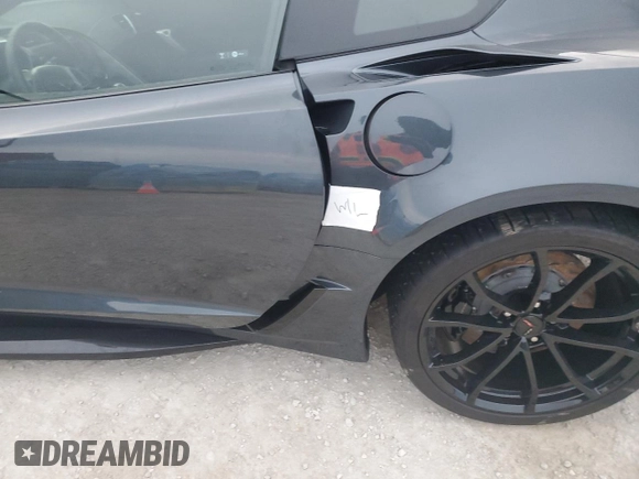 2019 Chevrolet Corvette Grand Sport 2LT with VIN 1G1YX2D70K5115777, listed as a Copart auction lot 78260744 with 0 mi miles and Non Repairable. Bid and sale history available at carsss.com. Image 12.