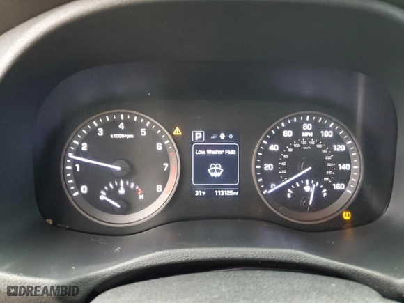 2017 Hyundai Tucson SE with VIN KM8J3CA48HU390537, listed as a Copart auction lot 86890684 with 113,125 mi miles and Salvage Title. Bid and sale history available at carsss.com. Image 9.