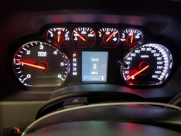 2015 Chevrolet Tahoe Commercial with VIN 1GNSK2EC8FR724452, listed as a Copart auction lot 76998724 with 112,295 mi miles and Clean Title. Bid and sale history available at carsss.com. Image 9.