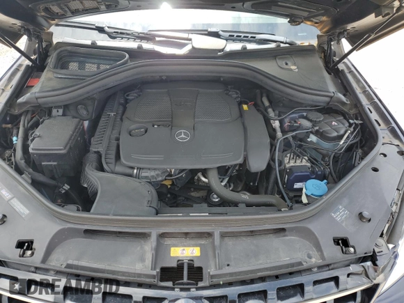2012 Mercedes-Benz M 350 with VIN 4JGDA5HBXCA053168, listed as a Copart auction lot 57846505 with 93,793 mi miles and Salvage title. Bid and sale history available at DreamBid. Image 12.
