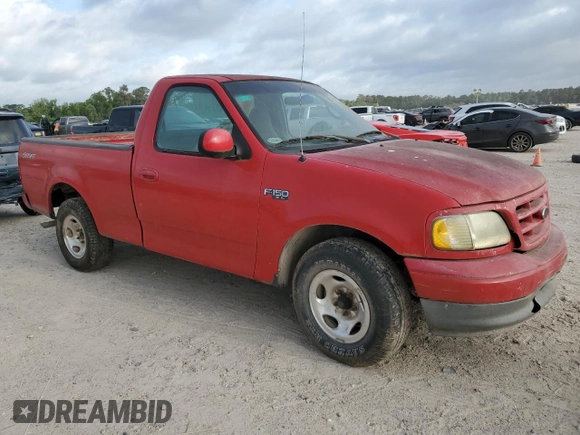 2002 Ford F-150 XL with VIN 1FTRF17252NA61532, listed as a Copart auction lot 53083735 with Not provided miles and Salvage title. Bid and sale history available at DreamBid. Image 4.