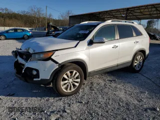 2011 Kia Sorento EX with VIN 5XYKU4A26BG180893, listed as a Copart auction lot 41678655 with 127,564 mi miles and Salvage Title. Bid and sale history available at carsss.com. Image 1.