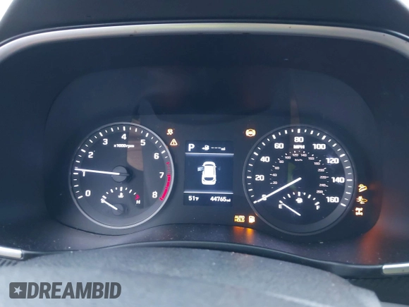 2019 Hyundai Tucson SE with VIN KM8J2CA47KU895799, listed as a IAAI auction lot 41141493 with 44,765 mi miles. Bid and sale history available at carsss.com. Image 7.
