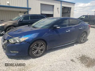 2016 Nissan Maxima SL with VIN 1N4AA6APXGC399322, listed as a Copart auction lot 58477985 with 113,230 mi miles and Salvage title. Bid and sale history available at DreamBid. Image 1.