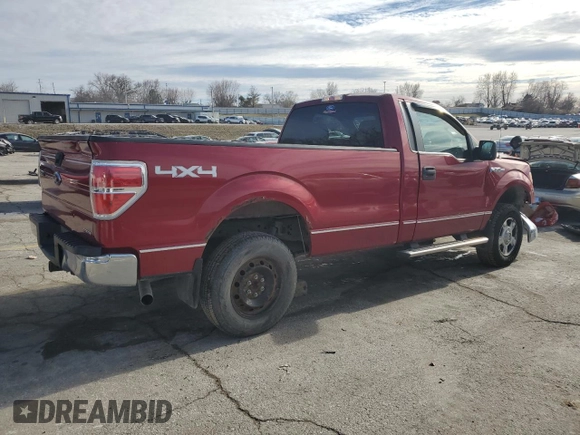 2013 Ford F-150 XL with VIN 1FTNF1EF0DKD31954, listed as a Copart auction lot 47823055 with 110,955 mi miles and Salvage title. Bid and sale history available at DreamBid. Image 3.