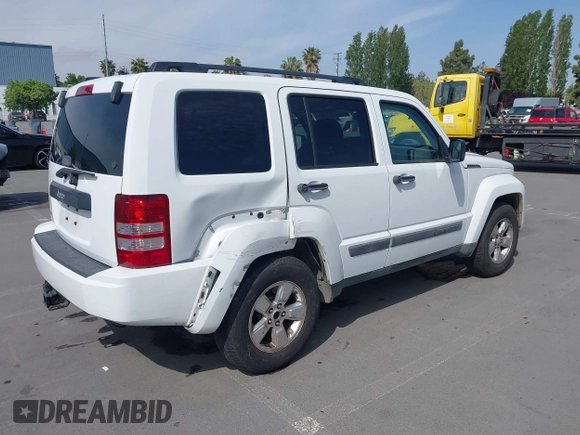 2011 Jeep Liberty Sport with VIN 1J4PN2GK5BW593786, listed as a IAAI auction lot 42161509 with 107,174 mi miles and . Bid and sale history available at DreamBid. Image 4.